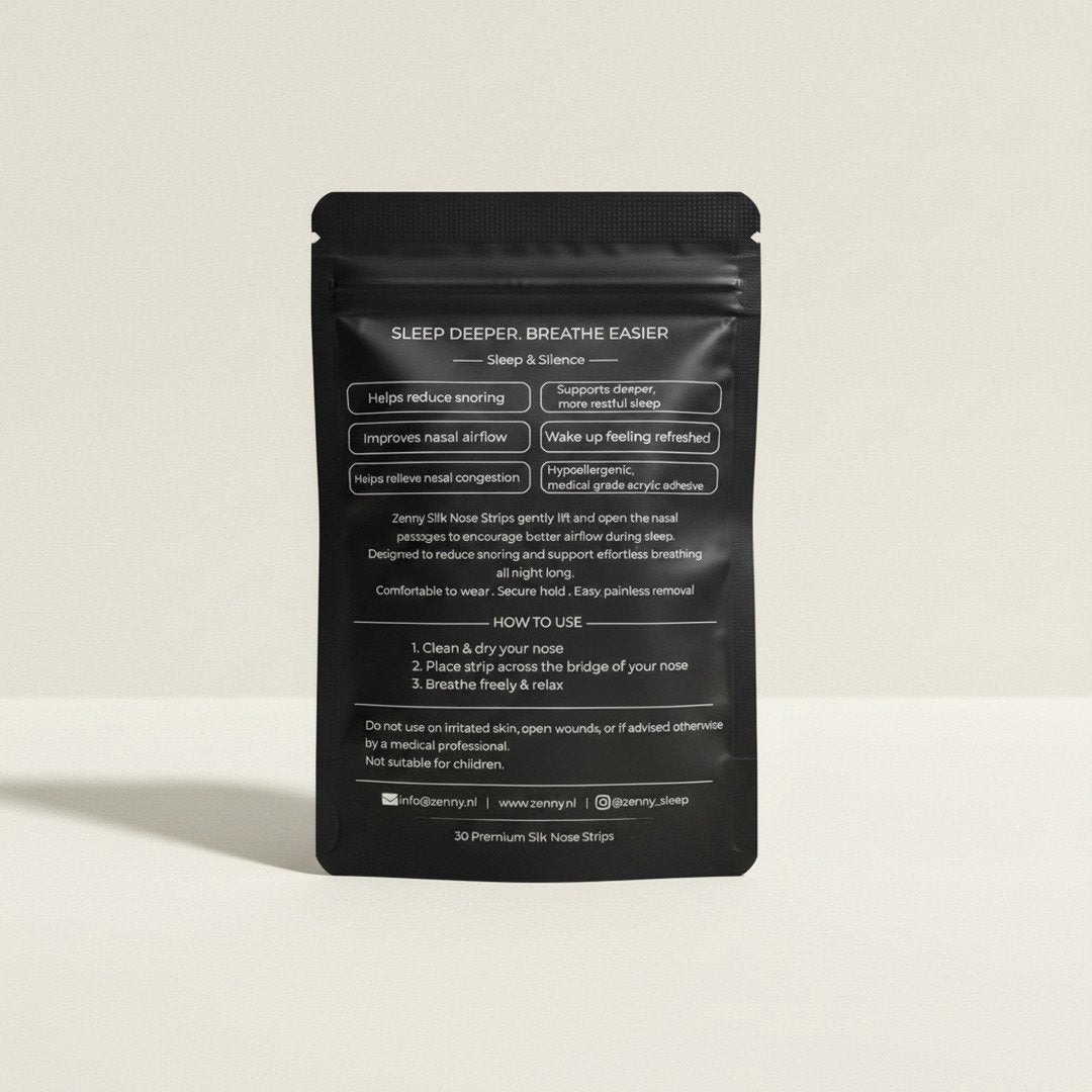 Zenny Nose Strips – Betere neusademhaling & minder snurken (30 strips)