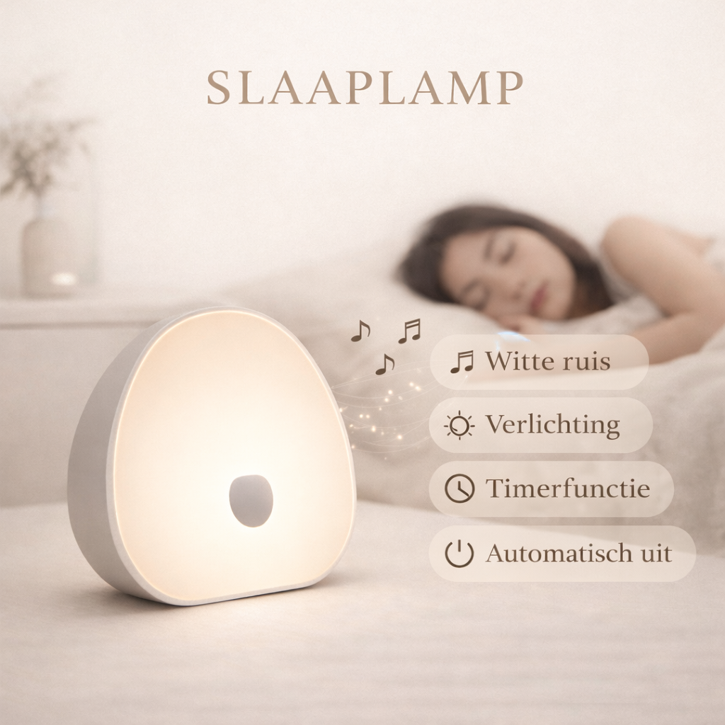 Witte Ruis Slaaplamp