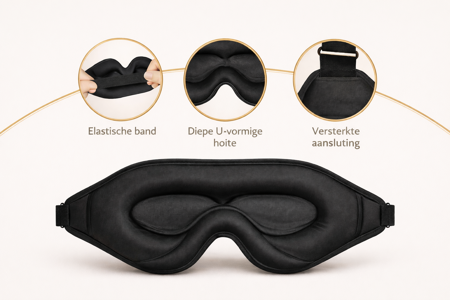 3D Slaap Oogmasker