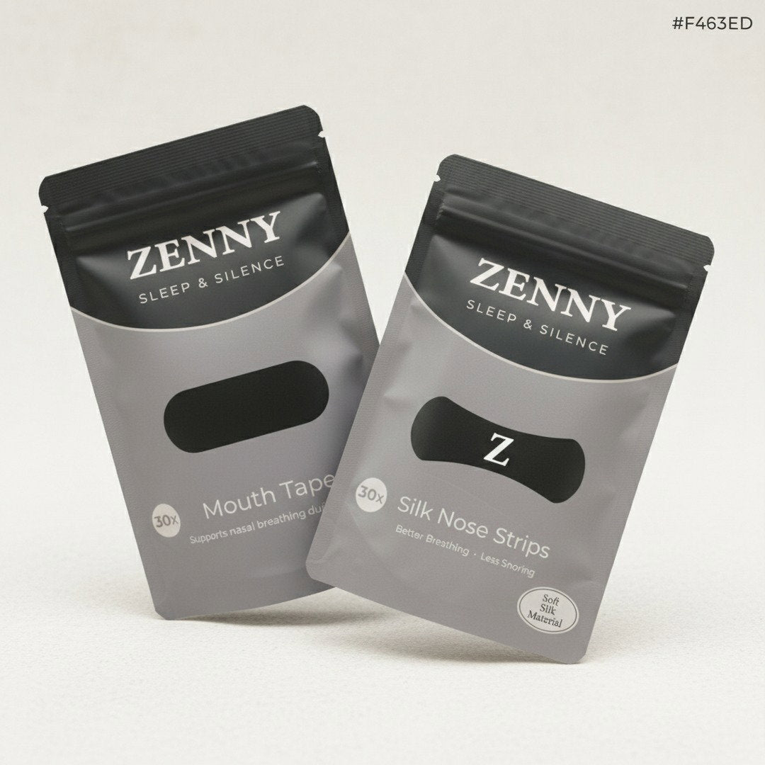Zenny Sleep Bundle – Mouth Tape + Nose Strips